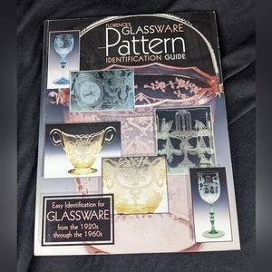 Florence's glassware pattern Identification guide book 1920's-1960's
